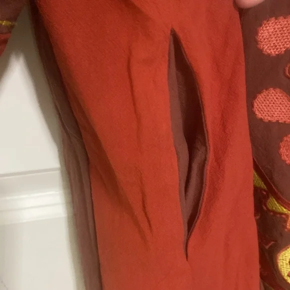 Boho Embroidered Mini Dress - Picture 8 of 9